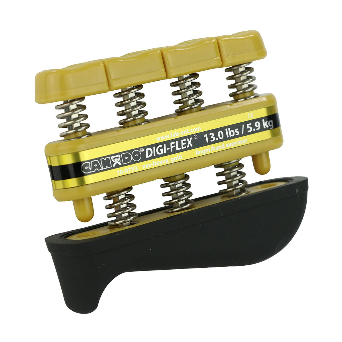 CanDo® Digi-Flex® Hand Exerciser, Gold, 3X-Heavy, 1/EA