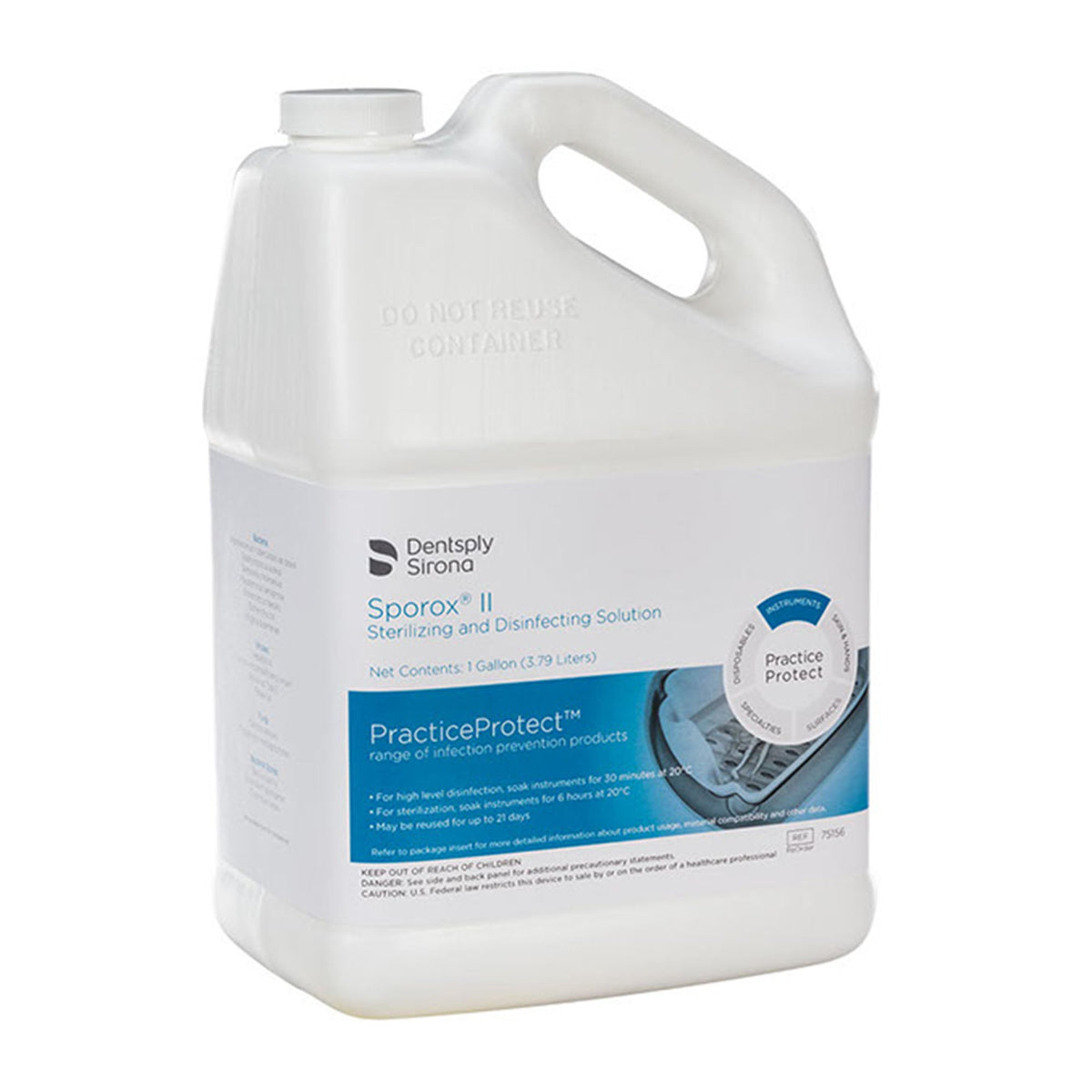 Disinfectant, Sporox Ii 1Gl*Purchase Min 4Gl*, 1/Ea