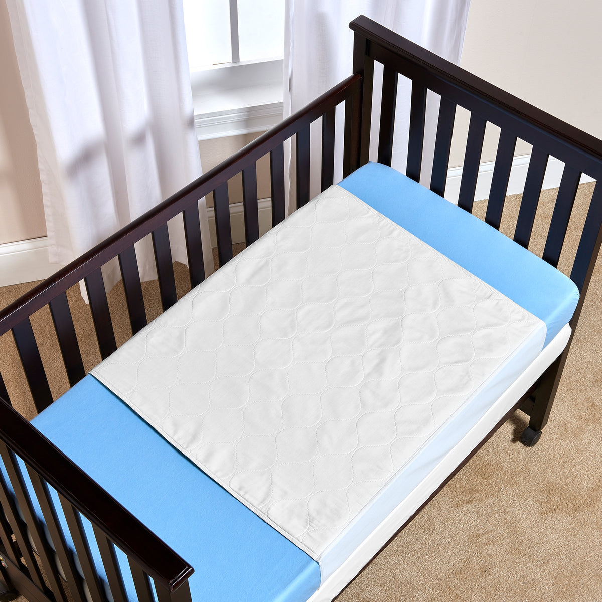 SleepDri® Underpad with Tuckable Flaps, 34 x 36 Inch, 1/EA