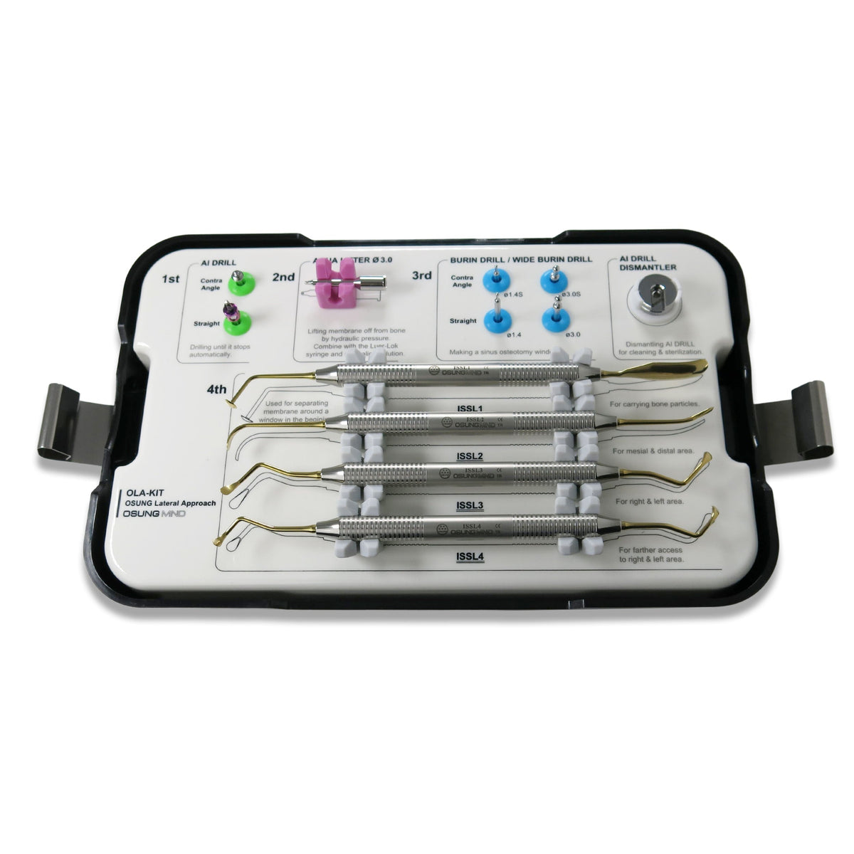 Sinus Lift Lateral Approach Kit, OLA-KIT - Osung USA