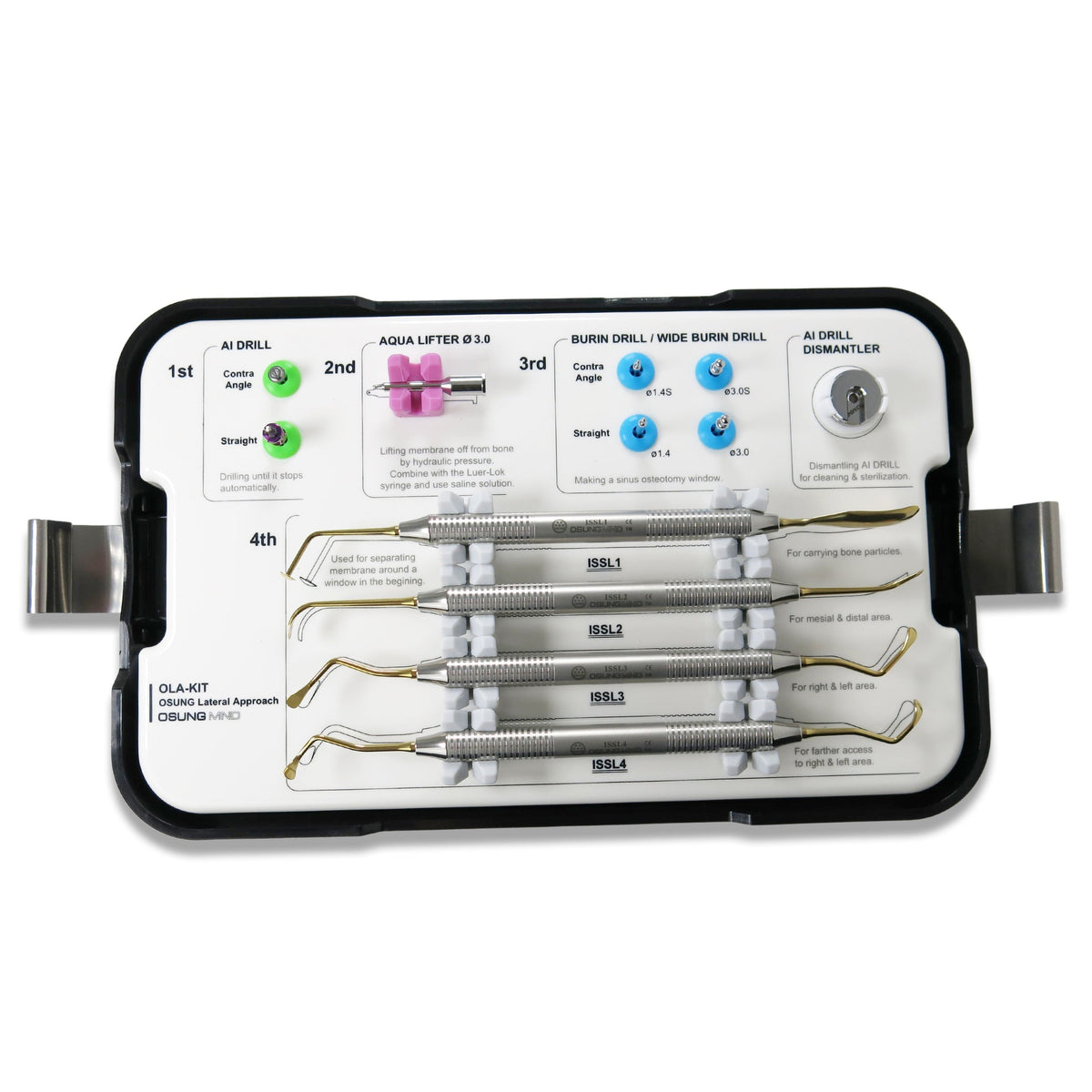 Sinus Lift Lateral Approach Kit, OLA-KIT - Osung USA