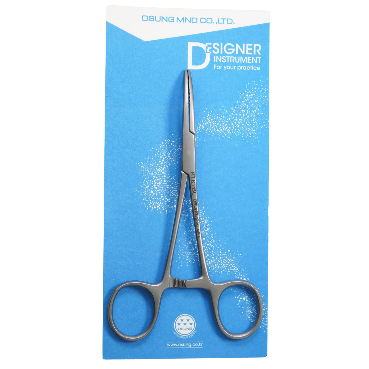 Kelly Hemostat, Curved, 5 1/2", HTK145C - Osung USA