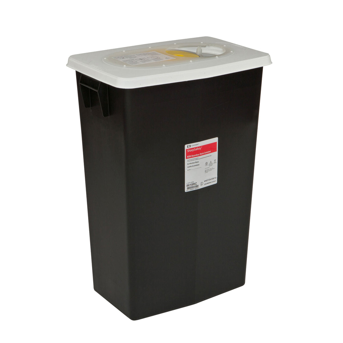 SharpSafety™ RCRA Waste Container, 18 Gallon, 26 x 12¾ x 18¼ Inch, 1/EA