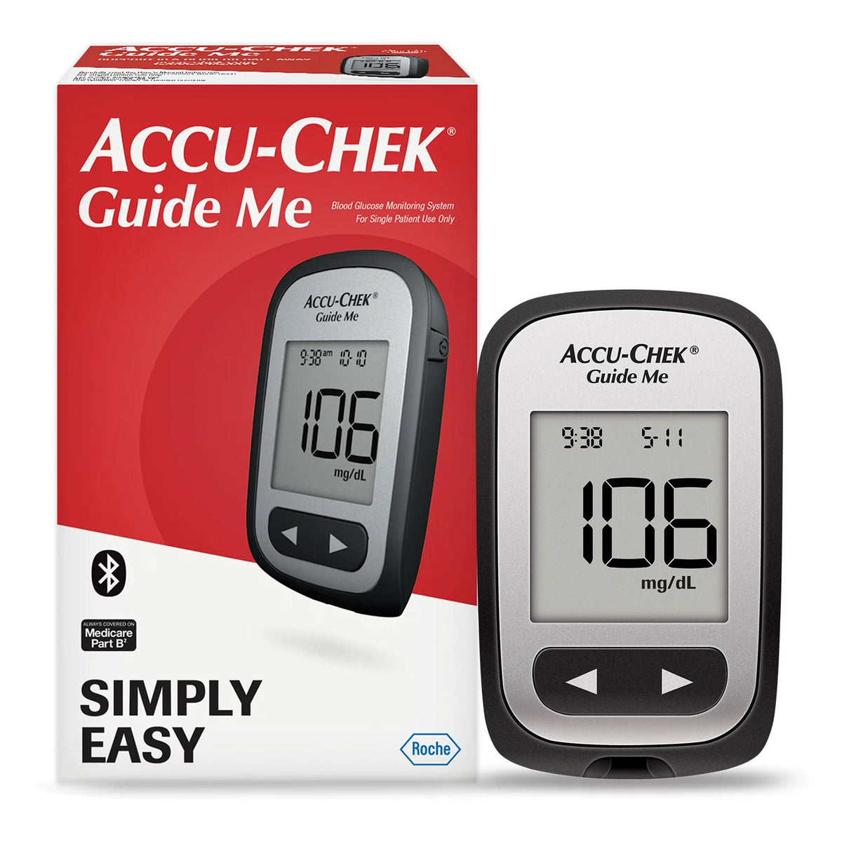 Accu-Chek Guide Test Strips, 25/Bx