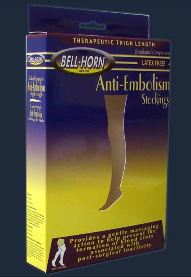 Bell-Horn® Thigh High Anti-Embolism Stockings, Extra Large, 1/Pr