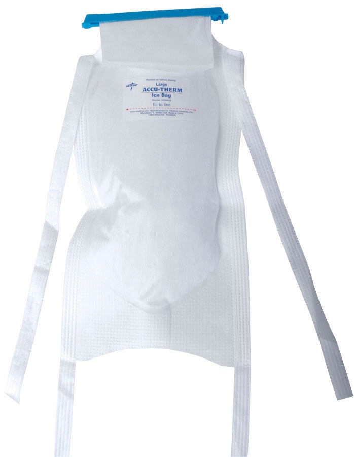 Bag, Ice 6 1/2"X14" W/4 Ties (25/Bx 2Bx/Cs) Medlne, 50/Cs
