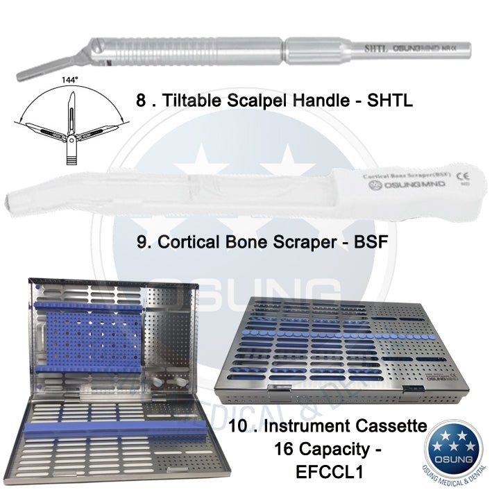 Autogenous Bone Graft Harvesting Kit - C - 1037 - Osung USA