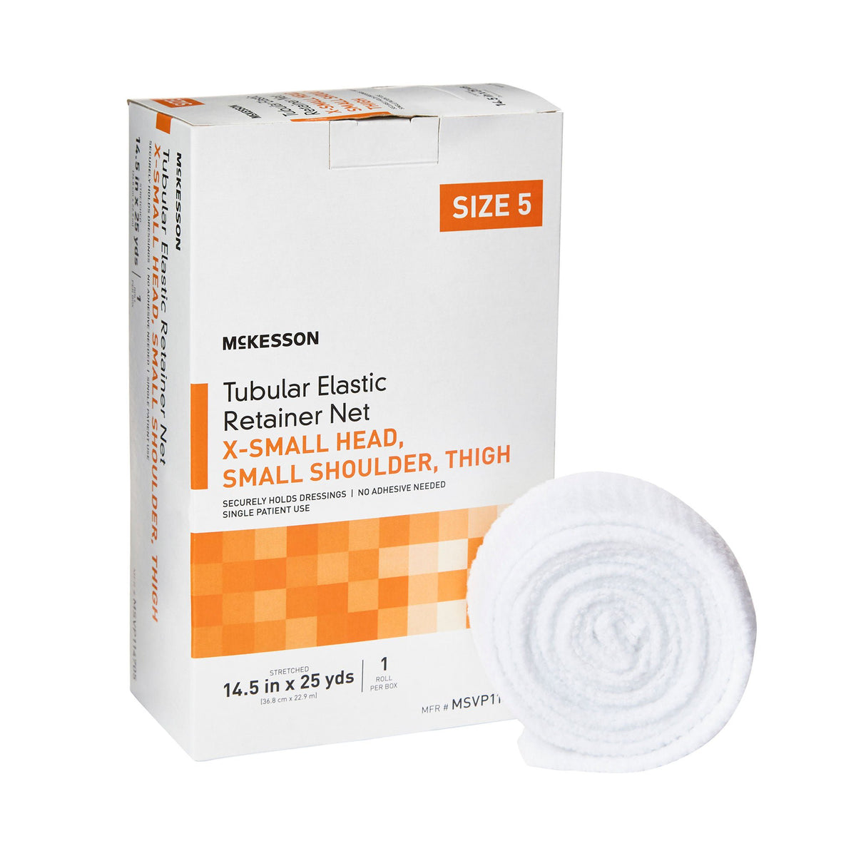 McKesson Tubular Bandage, 14-1/2 Inch x 25 Yard, Size 5, 1/BX