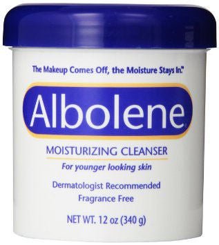 Albolene® Mineral Oil / Petrolatum Facial Cleanser, Unscented, 12-Ounce Jar, 1/Ea