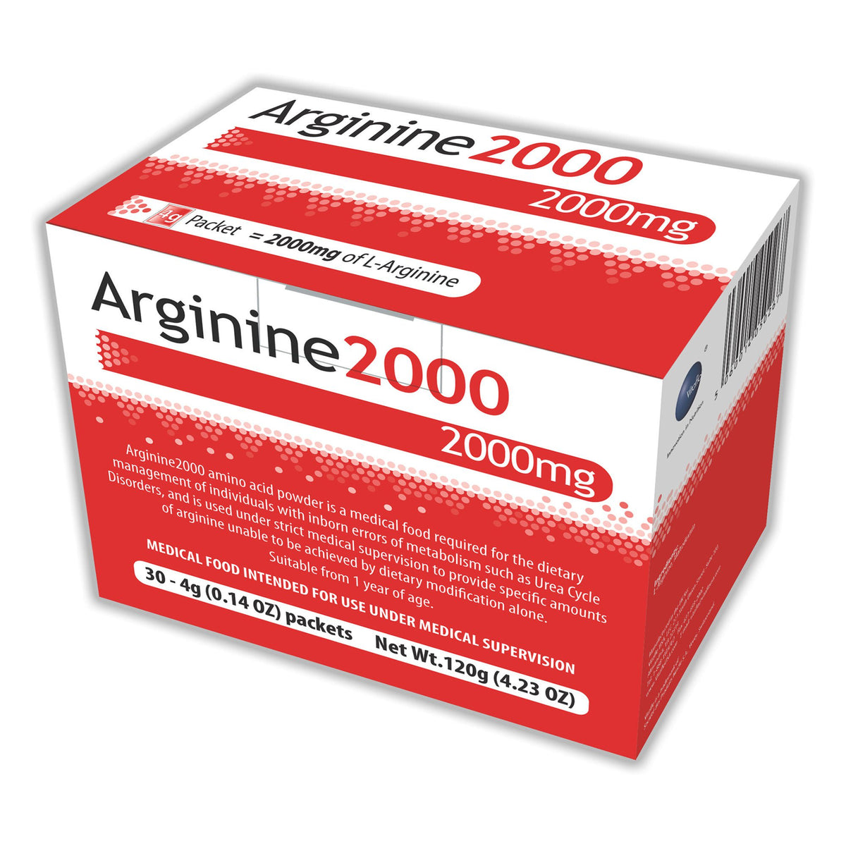 Arginine2000 Medical Food for Dietary Management of Inborn Errors of Metabolism, 1/EA