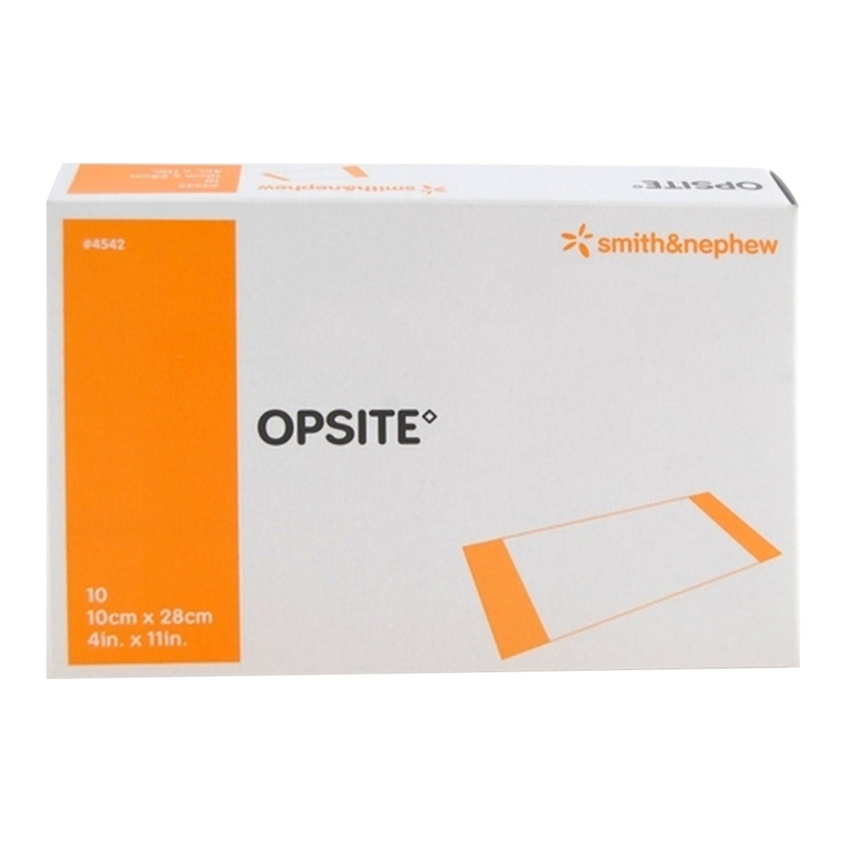 OpSite Transparent Film Dressing, 4 x 11 Inch, 60/CS