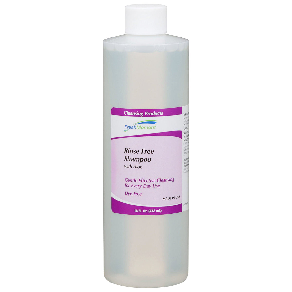 Fresh Moment™ Rinse-Free Shampoo 16 Oz. Bottle, 12/Cs