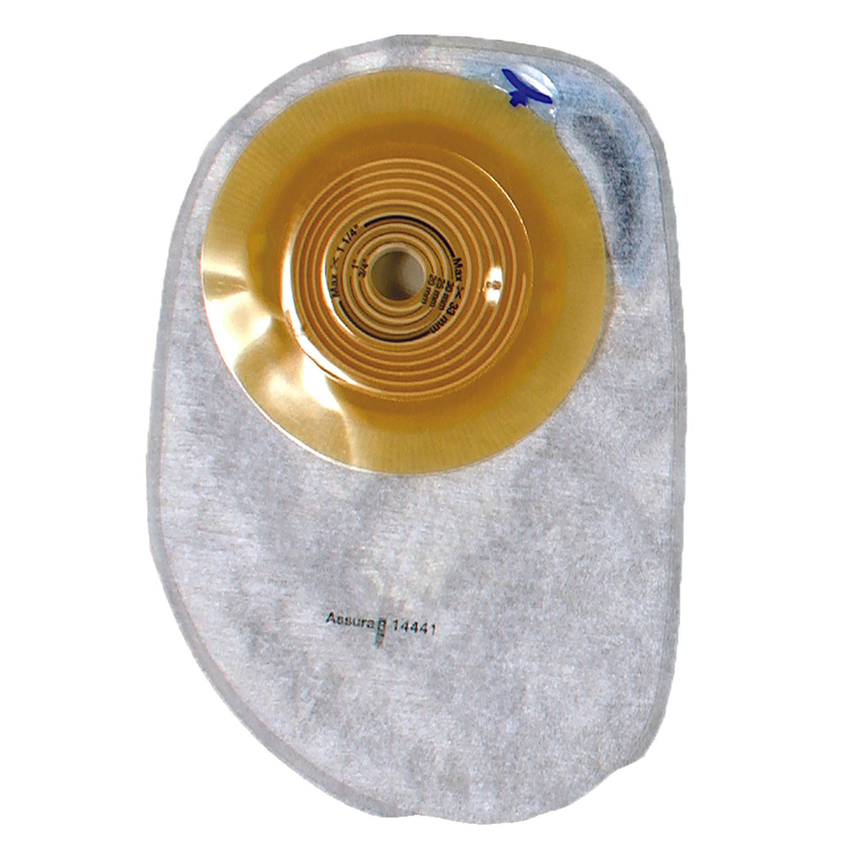 Pouch, Assura 1Pc Cnvx Opq Maxi 8 1/2" 15-33Mm (10 Colplt, 10/Bx
