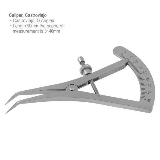 Castroviejo Caliper 30 Angled Osung - LPC90 - Osung USA