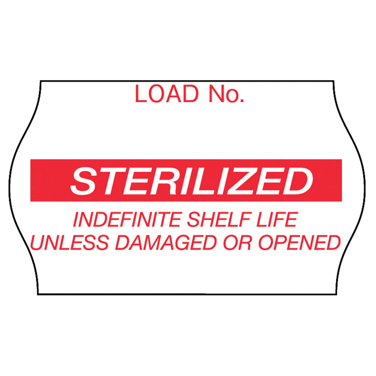 3M™ Comply™ Sterilization Load Label, 5/8 x 1-1/8 Inch, 12/CS