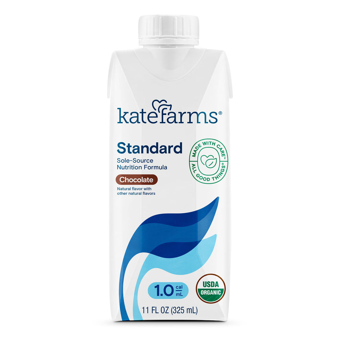 Kate Farms® Standard 1.0 Chocolate Sole-Source Nutrition Formula, 11-oz., 12/CS