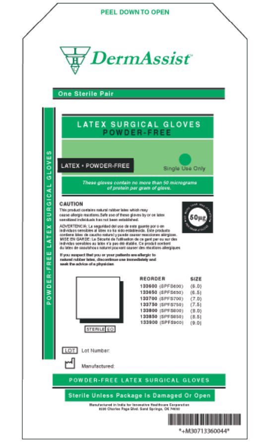 Glove, Surg Ltx 6.5 Str2 Txt (50Pr/Bx 4Bx/Cs), 200/Cs