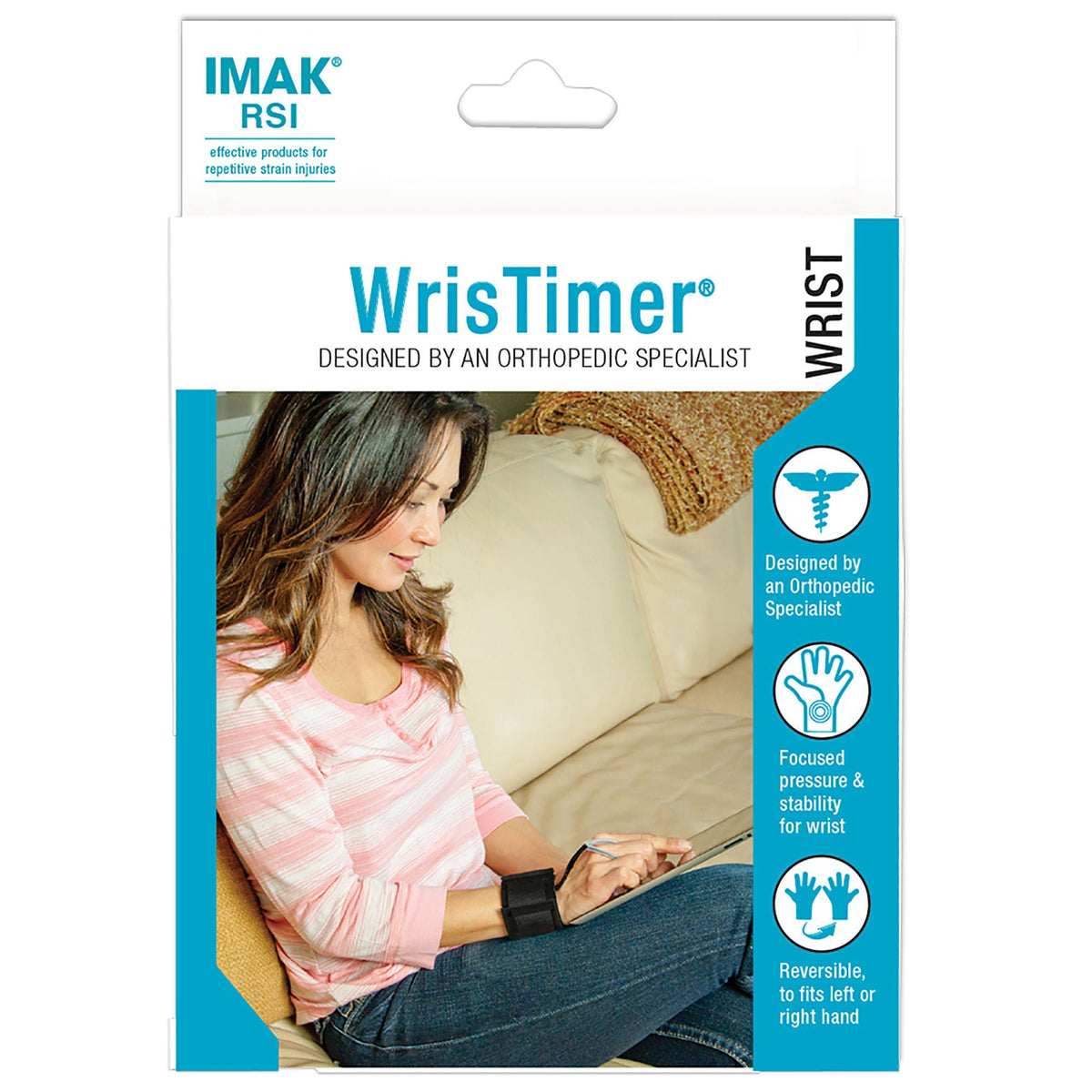 Wristimer® Wrist Support, Medium, 1/Ea