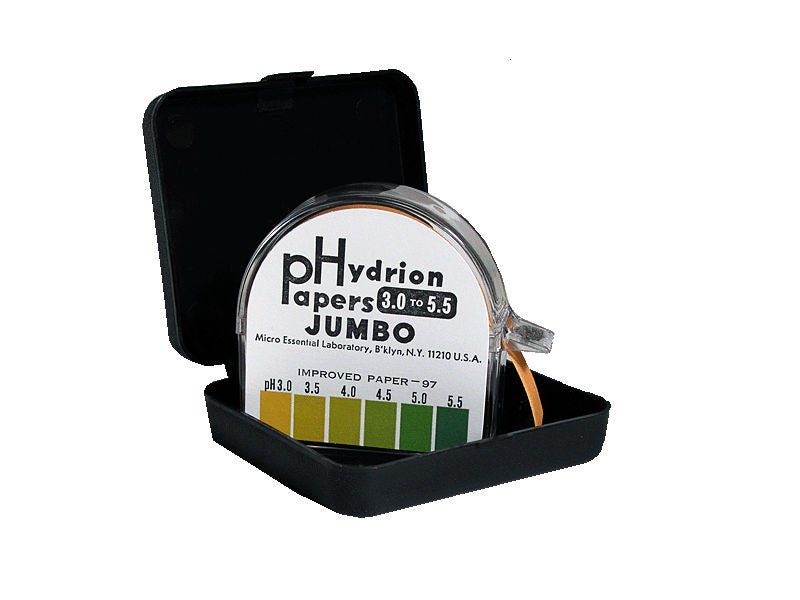 Hydrion™ Ph Paper In Dispenser, 3.0 To 5.5, 1/Ea