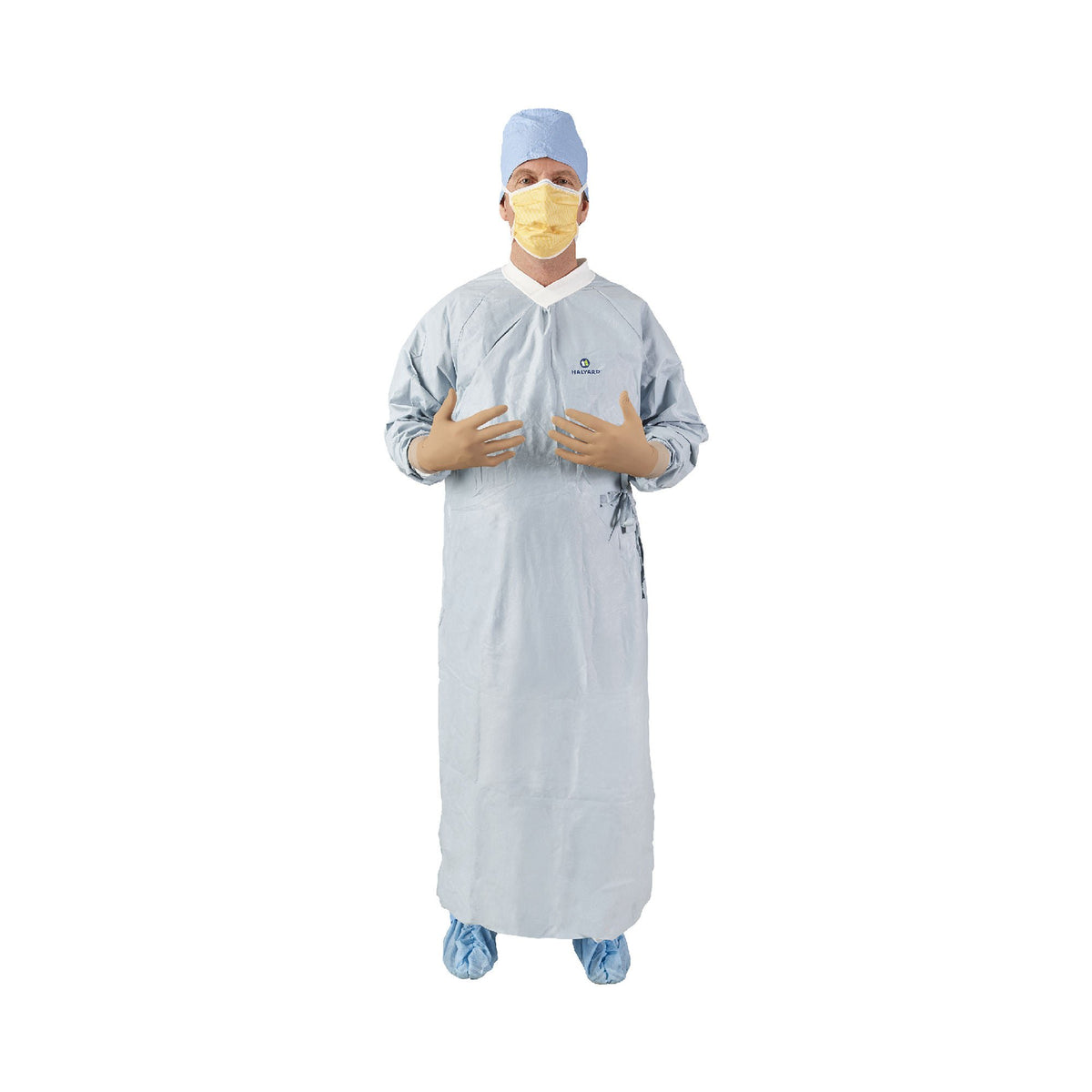 Aero Chrome Surgical Gown With Towel, Large, 32/Cs
