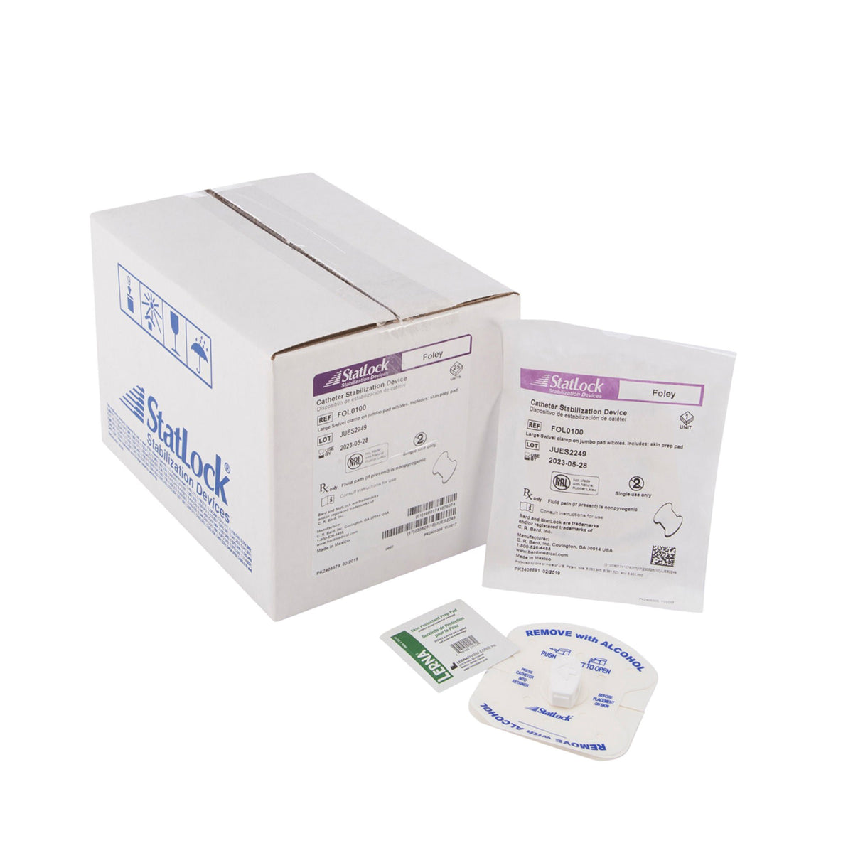 Statlock® Foley Catheter Secure, 25/BX