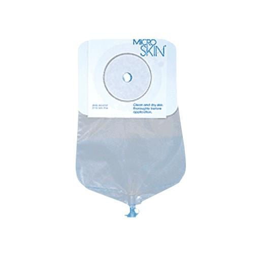 One-Piece Clear Urostomy Pouch, 9 Inch Length, 1½ Inch Stoma, 10/BX