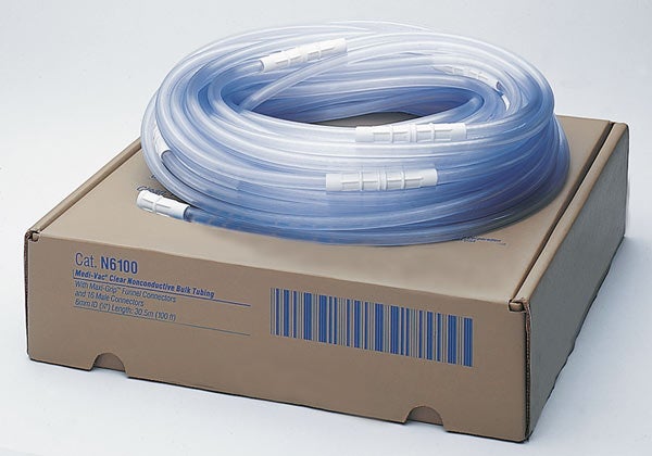 Medi-Vac® Suction Tubing, 1/4 Inch Inner Diameter, 20 Foot Length, 20/Cs