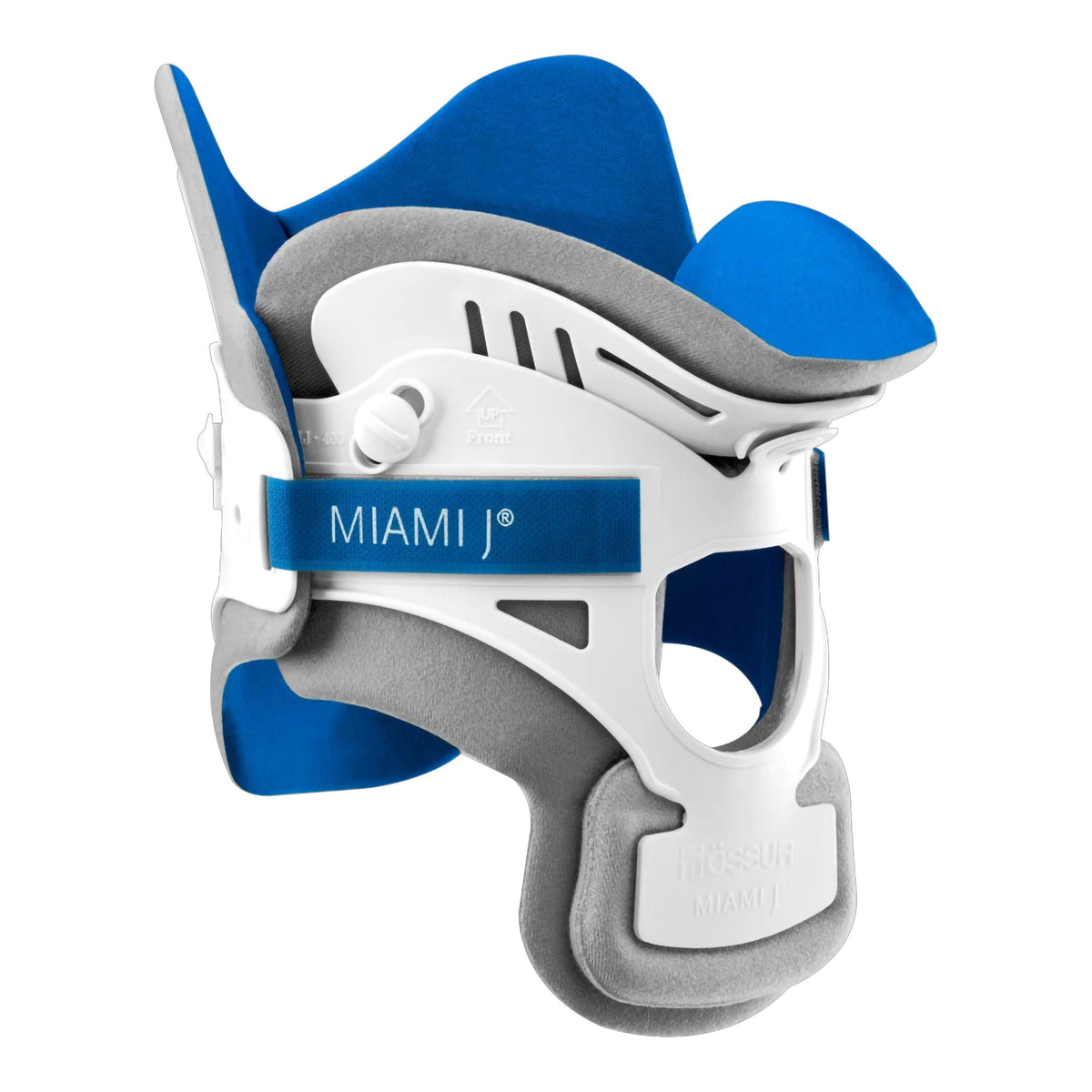 Ossur Miami J® Rigid Cervical Collar with Replacement Pads, Regular Size, 1/EA