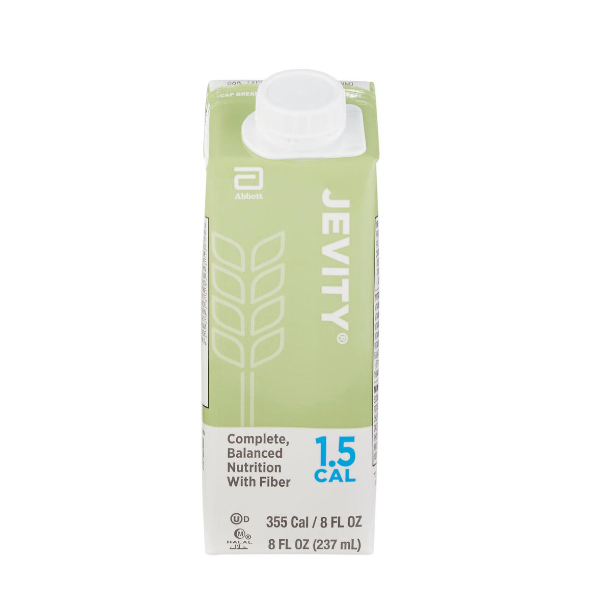 Jevity® 1.5 Cal Complete, Balanced Nutrition with Fiber, 8-ounce carton, 24/CS