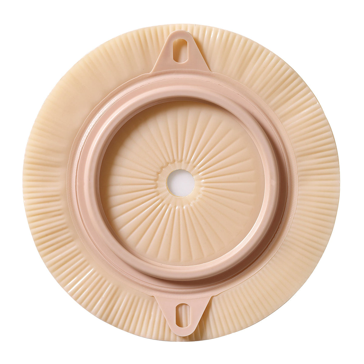 Assura® Deep Convex Ostomy Barrier, 35 mm Stoma Opening, Blue Color Match, 5/BX