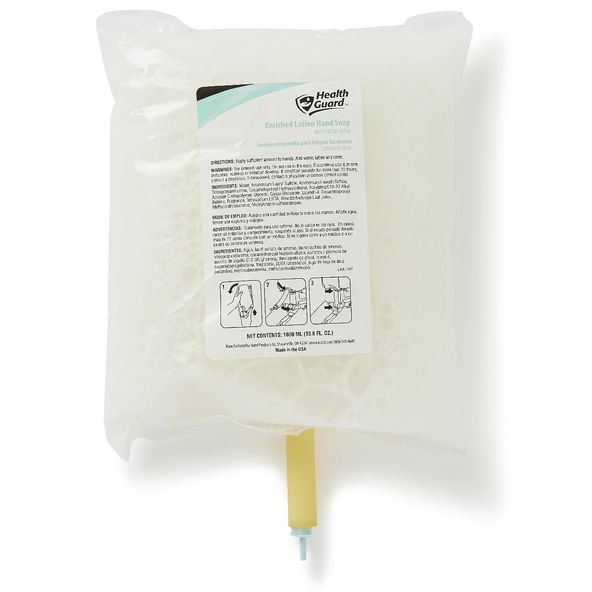 SOAP, LOT PROTECTION PLUS F/DSPN SYS 1000ML BG (12 MEDLNE, 12/CS