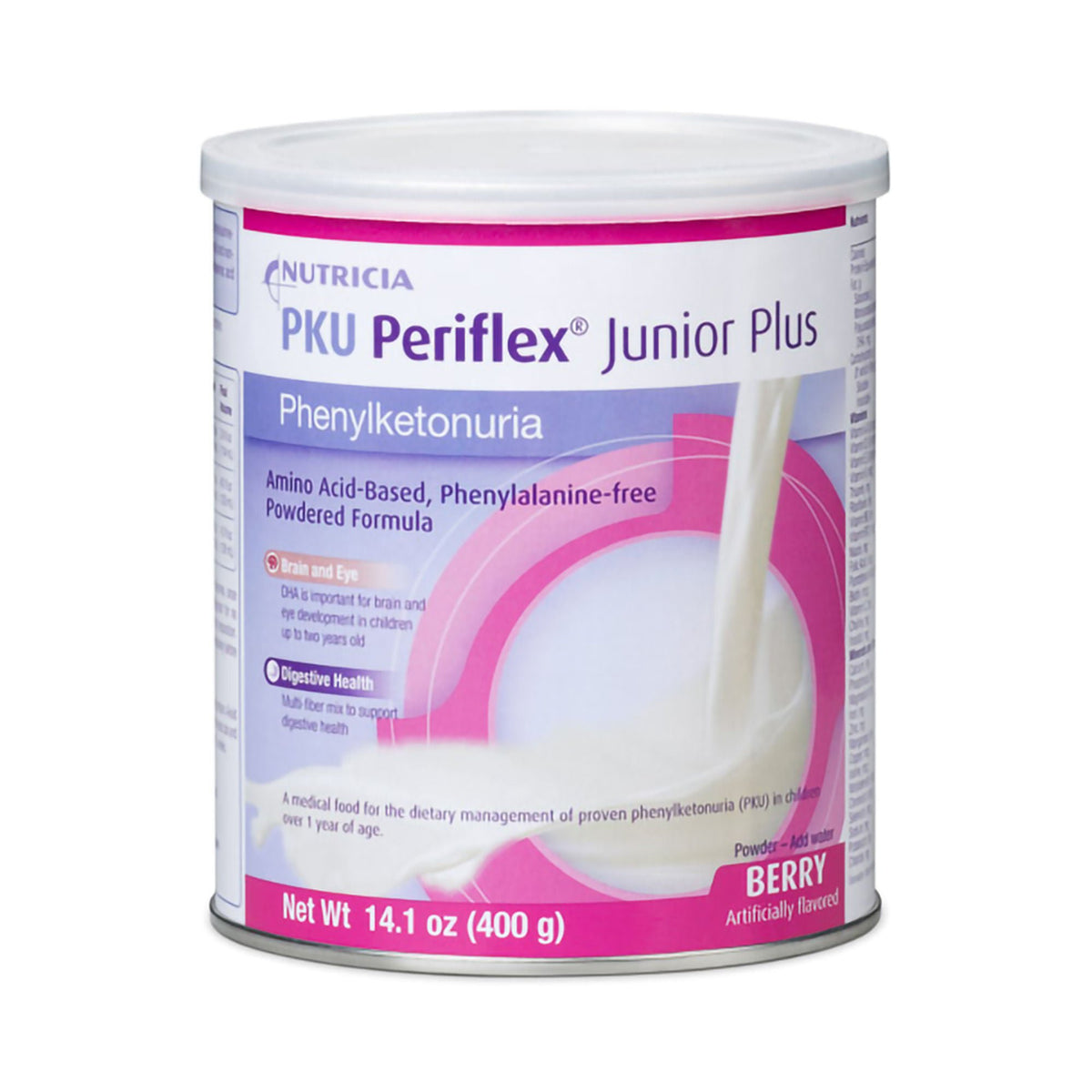 Pku Periflex® Amino Acid–Based, Phenylalanine-Free Powdered Formula Berry Flavor, 1/Ea
