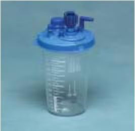Medi-Vac® Guardian™ Rigid Suction Canister, 1200 mL, 36/CS