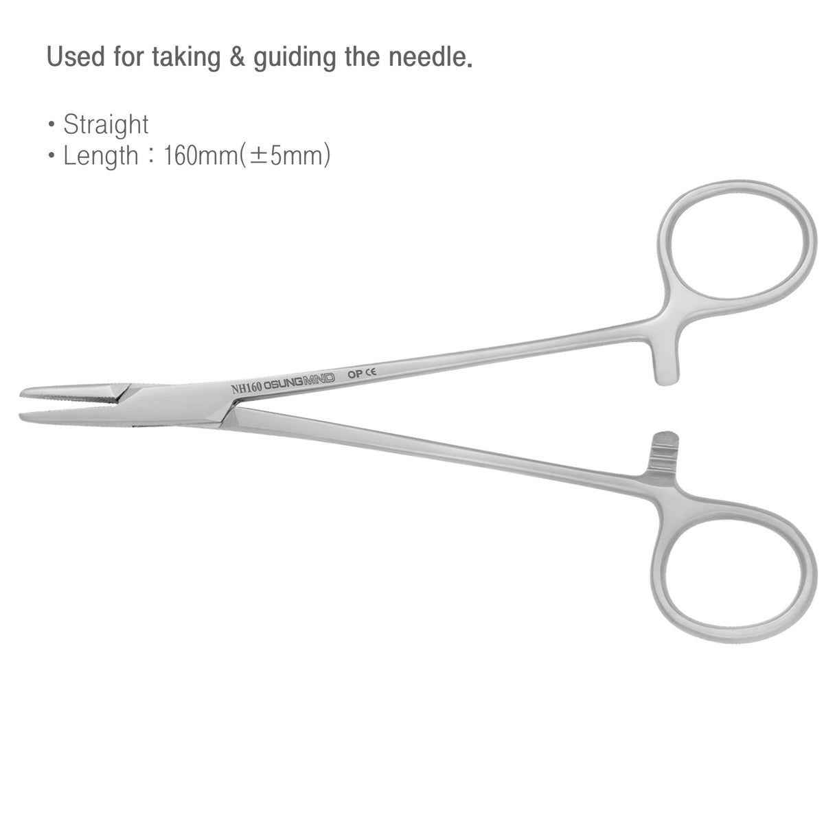 Osung 6.3" Needle Holder Premium -NH160 - Osung USA