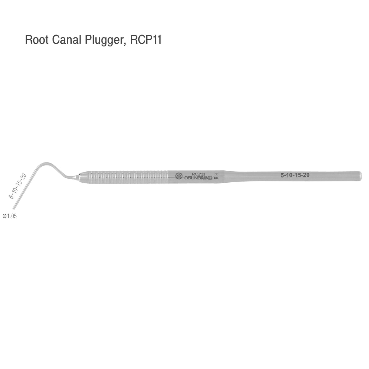 Osung #11 Dental Root Canal Plugger Premium -RCP11 - Osung USA