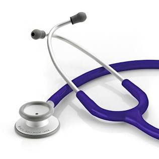 Stethoscope, Adscope Lite 619Rblu Adlt 30", 1/Ea