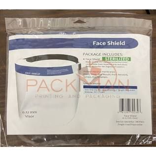 Shield, Face Fr1 W/Tie Strap (100/Cs), 100/Cs