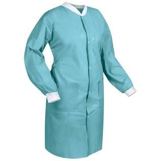 Coat, Lab Fitme Turquoise Xlg(10/Bg 5Bg/Cs), 50/Cs