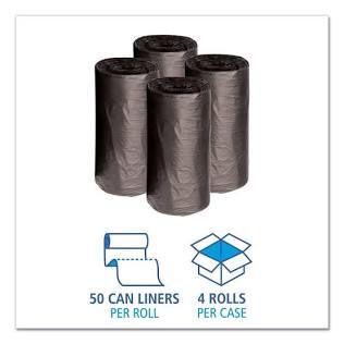 Liner, Trash Can Blk .35Mil 24"X23" (50/Rl 20Rl/Cs), 20/Cs