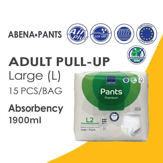 Underwear, Incont Abena Prot Prem L0 Lg (15/Pk 6Pk/Cs), 90/Cs