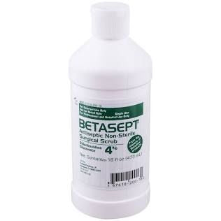 Betasept® 4% Chlorhexidine Gluconate Surgical Scrub Solution, 16-Ounce Bottle, 1/Ea