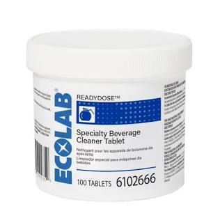 Tab, Cleaner Beverage Specialty Ready Dose (100/Cs), 100/Cs