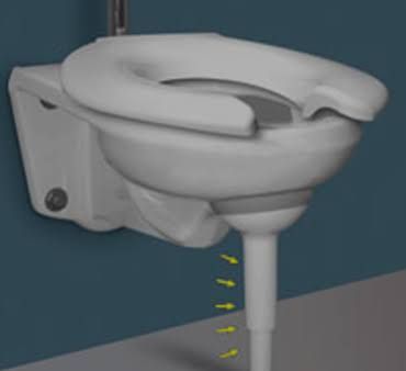 Support, Toilet Big Johnalimd, 1/Ea