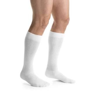Stocking, Comprsn Activewear Knee-Hi Wht Sm 30-40Mmhg, 1/Pr