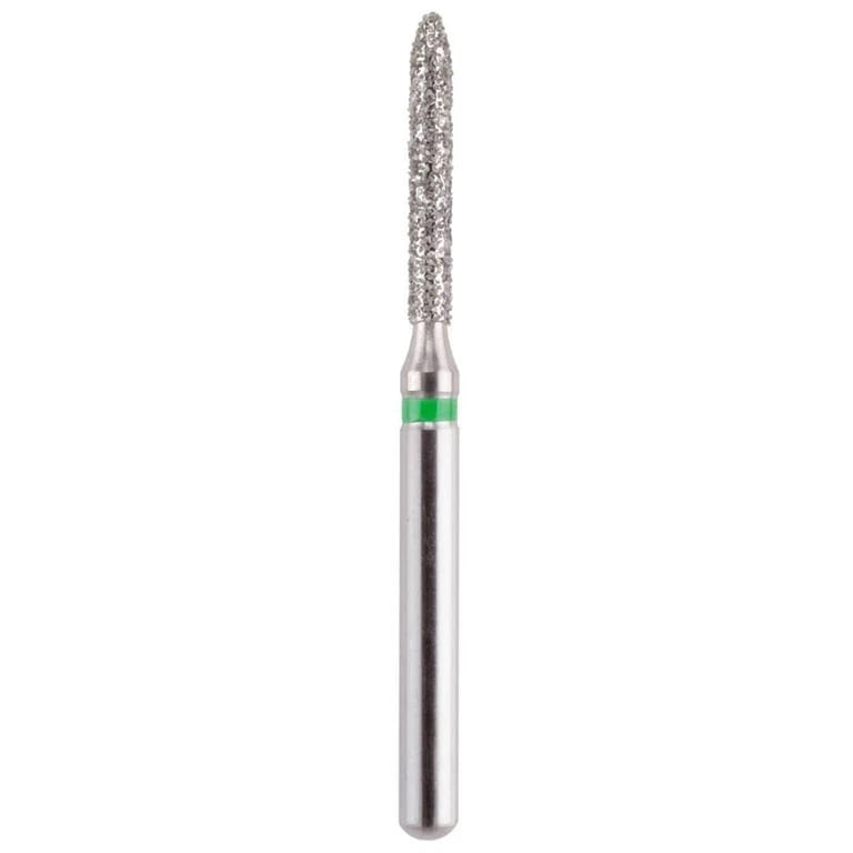 Blue Streak Diamond Burs Torpedo 878.012 Coarse Green 5/pk. - MARK3®