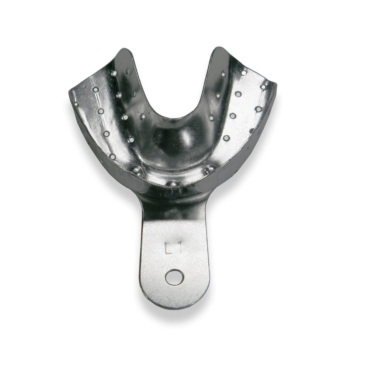 Dental Impression Tray Aluminum, Large, Lower ORAL32 -ALUM-LL - Osung USA