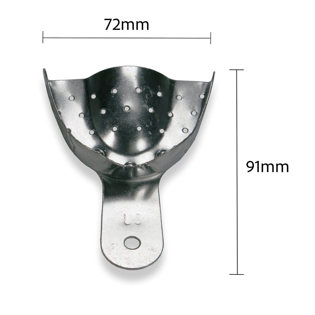 Dental Impression Tray Aluminum, Small, Upper ORAL32 -ALUM-SU - Osung USA
