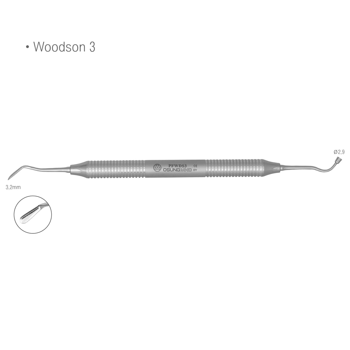 Osung #3 Woodson Plastic Filling Instrument Premium -PFWDS3 - Osung USA