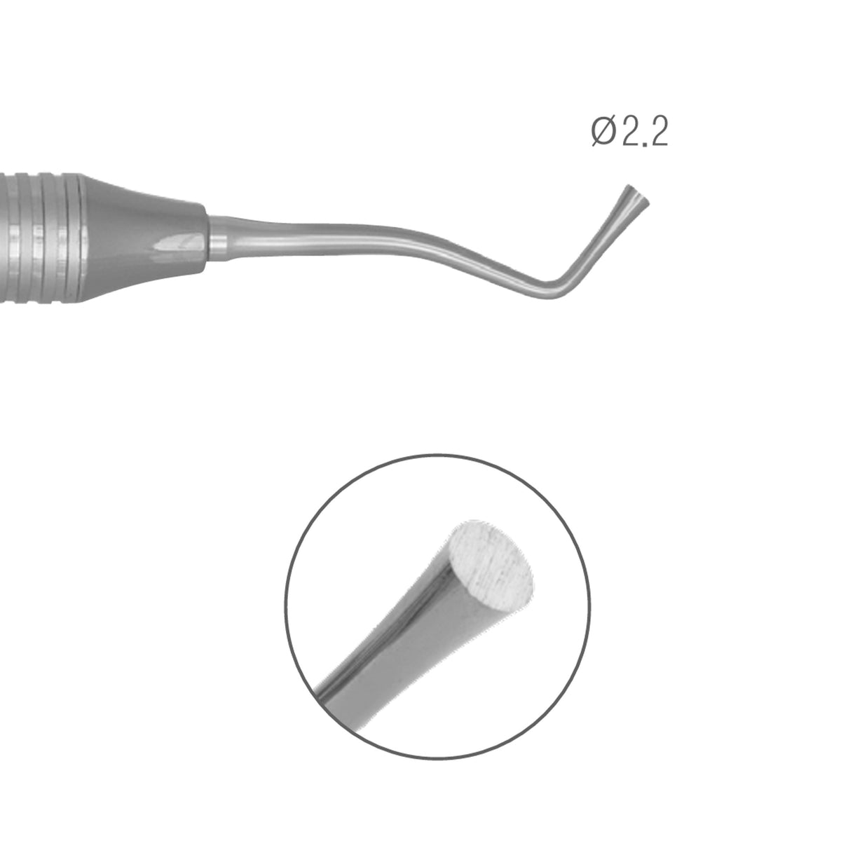 Osung #3 Oregon Amalgam Plugger 1.3mm / 2.2mm -PLGOR3 - Osung USA