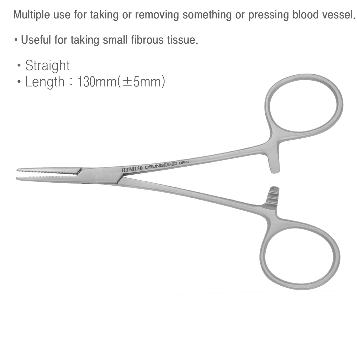 Osung 5" Mosquito Hemostat Straight Premium -HTM130 - Osung USA